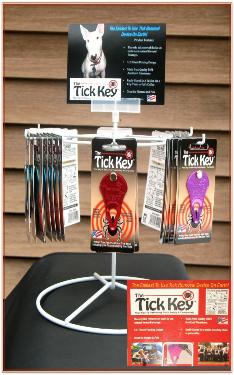 The Tick Key Spinner Display Stand