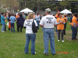 Patty Richardson & Dan Beyer of Hunt to Feed Walk Against Hunger in Waterbury, CT